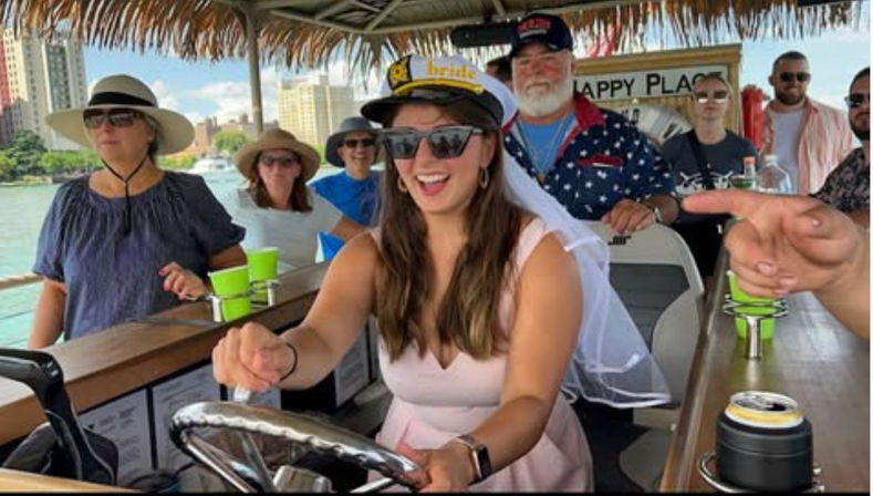 Detroit Cycle Boat: BYOB Floating Pedal Pub Party on the Detroit River image 10