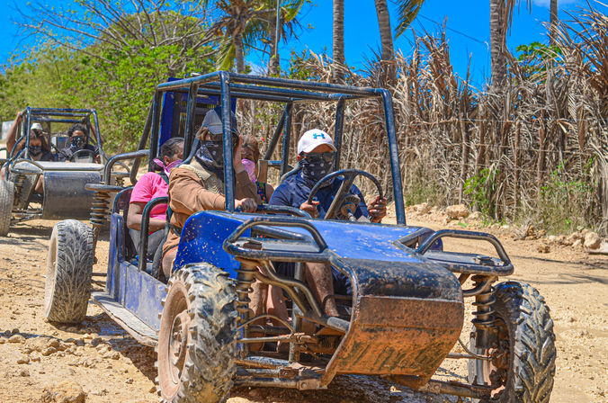 Punta Cana Buggy Tour with Off-Road Trails, Macao Beach & Jungle Cenote Swim image 13