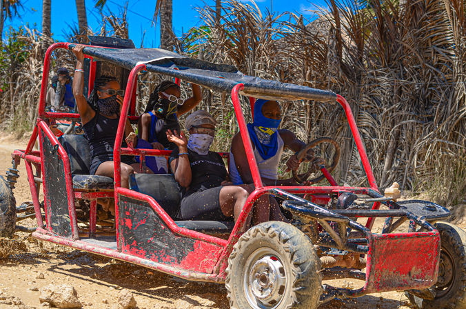 Punta Cana Buggy Tour with Off-Road Trails, Macao Beach & Jungle Cenote Swim image 12