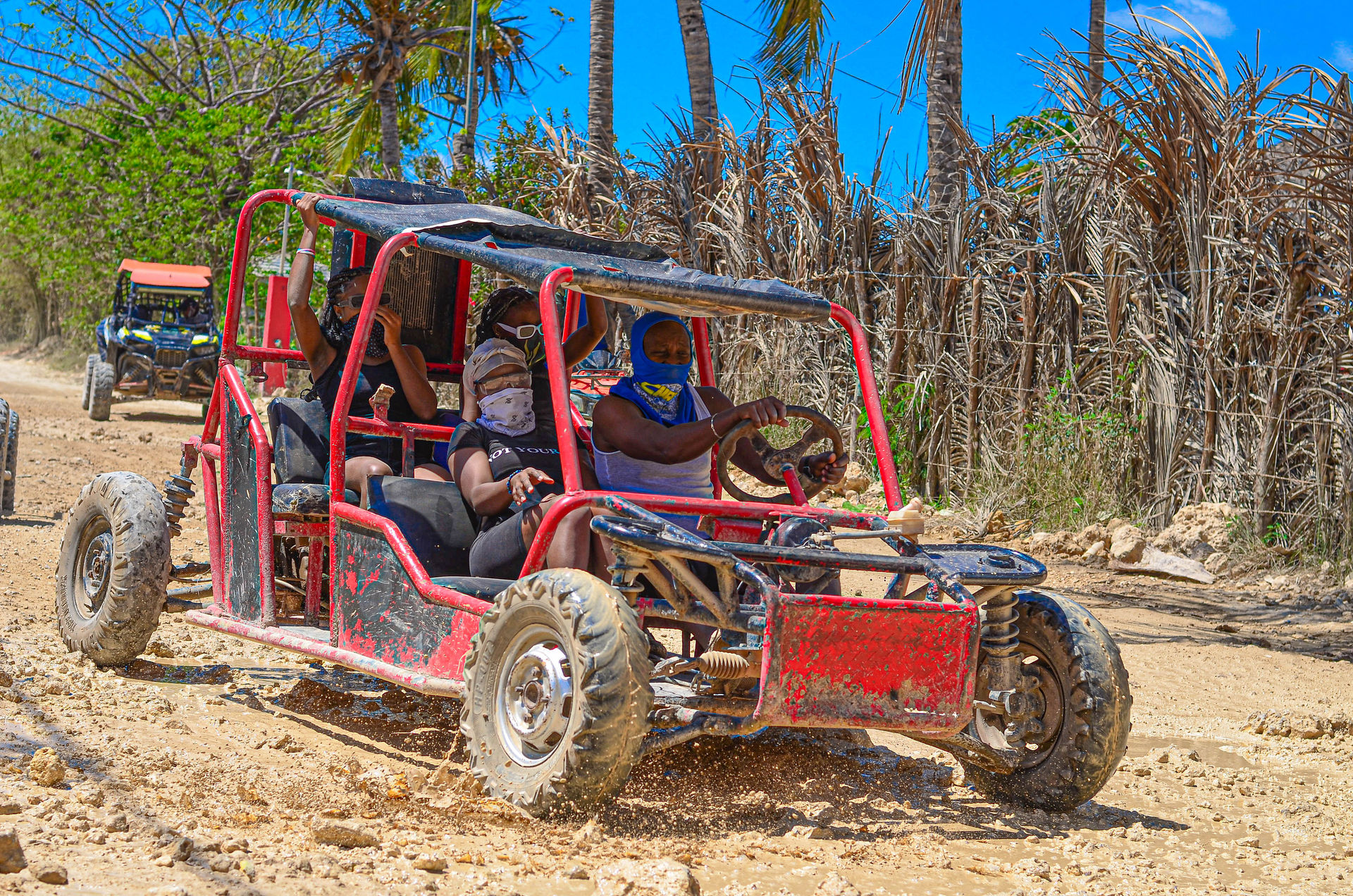 Punta Cana Buggy Tour with Off-Road Trails, Macao Beach & Jungle Cenote Swim image 1
