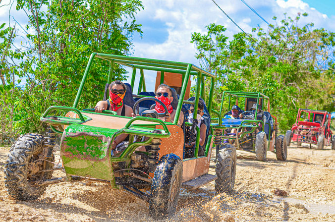Punta Cana Buggy Tour with Off-Road Trails, Macao Beach & Jungle Cenote Swim image 19