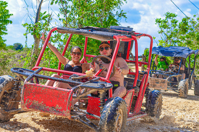 Punta Cana Buggy Tour with Off-Road Trails, Macao Beach & Jungle Cenote Swim image 18