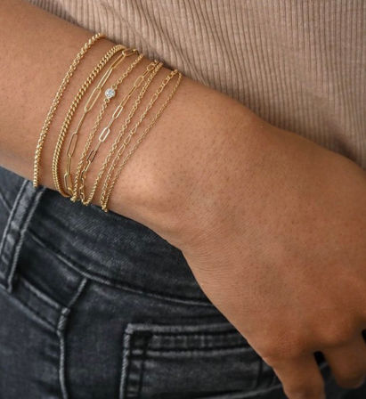 To-Your-Door Permanent Jewelry Party: Custom 14k Gold/Silver Jewelry  image 6