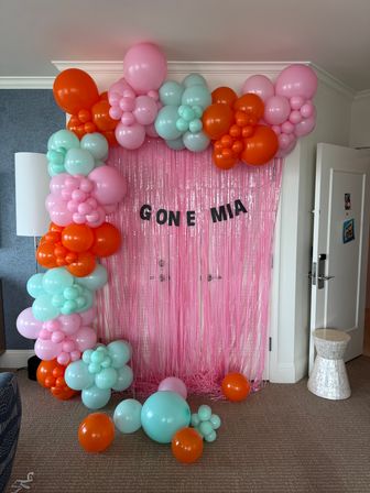 5 O'Clock Somewhere Decor Package: Balloons, Backdrop, Banner and More! image 2