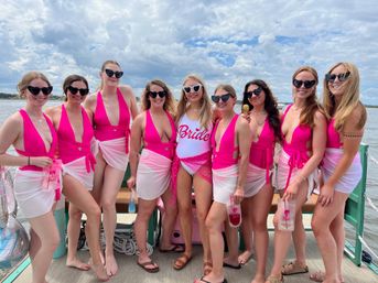 Beverly Hills Cabana-Inspired BYOB Party Boat on The Iconic Charleston Harbor image