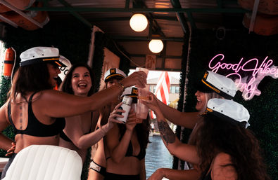 Beverly Hills Cabana-Inspired BYOB Party Boat on The Iconic Charleston Harbor image 12