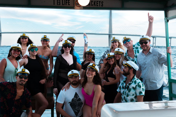 Beverly Hills Cabana-Inspired BYOB Party Boat on The Iconic Charleston Harbor image 17