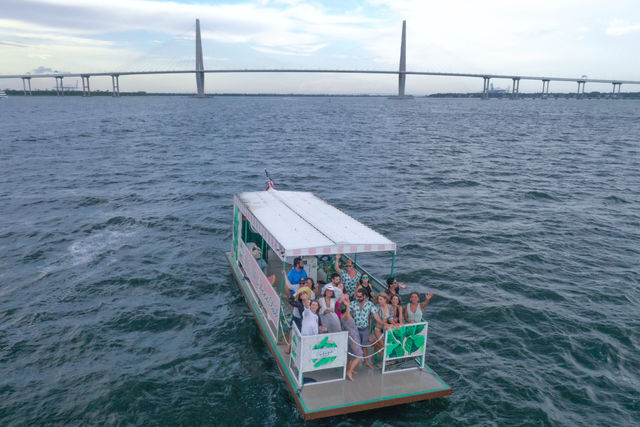 Beverly Hills Cabana-Inspired BYOB Party Boat on The Iconic Charleston Harbor image 4