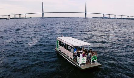 Beverly Hills Cabana-Inspired BYOB Party Boat on The Iconic Charleston Harbor image 8