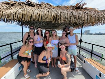 Liquid Tiki Boat Rental with Bar Service & Drinks Included image 4