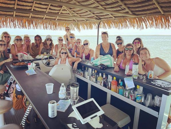 Liquid Tiki Boat Charter with Shot Ski & Bar Service image 8
