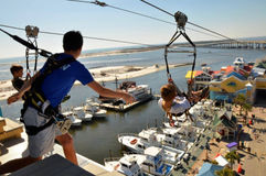 Thumbnail image for Most Beautiful Zip Line in the Emerald Coast, Free-Fall, & Rock Wall Adventures at HarborWalk Village