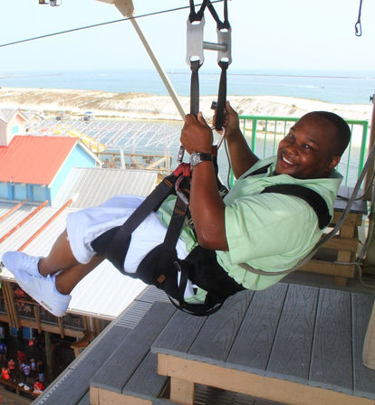 Most Beautiful Zip Line in the Emerald Coast, Free-Fall, & Rock Wall Adventures at HarborWalk Village image 11