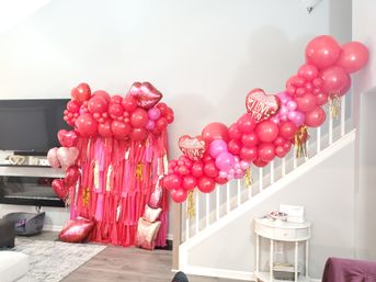 Picture Perfect Custom Balloon Garland Decor Delivery & Setup: Pop, Popping, & Pretty Popping Packages image 1