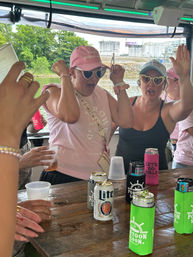 Pontoon Saloon Party Barge with All-Inclusive Beer & Seltzers Option image 25