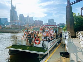 Pontoon Saloon BYOB Party Barge with All-Inclusive Beer & Seltzers Option, Private & Public Tours image 11