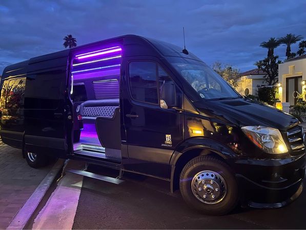Private Luxury Sprinter Shuttle: Chauffeured Service / As Directed / All SoCal Airports or Palm Springs-Based Parties image 3