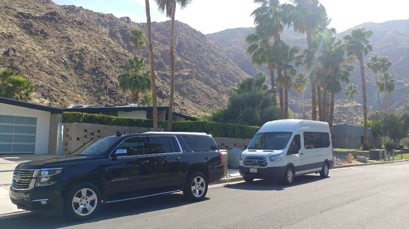 Private Luxury Sprinter Shuttle: Chauffeured Service / As Directed / All SoCal Airports or Palm Springs-Based Parties image 9
