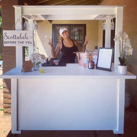 Mobile Bar Setup & Bartending Services by The Hive with Mini-Trailer & Bar Cart image 6