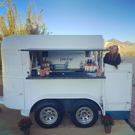 Mobile Bar Setup & Bartending Services by The Hive with Mini-Trailer & Bar Cart image 9