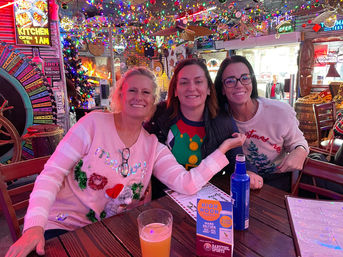 Jingle Bar Hop Pub Crawl Scottsdale: Private Golf Cart, Puzzles, Guide & More image