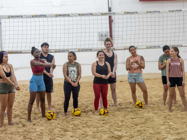 Beach Volleyball Intro Class: Indoor Sand Court Party Experience image 1