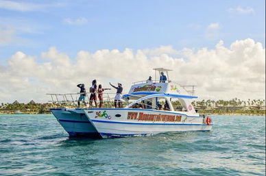 BBQ and Slide on a Private Catamaran with Unlimited Drinks image 4