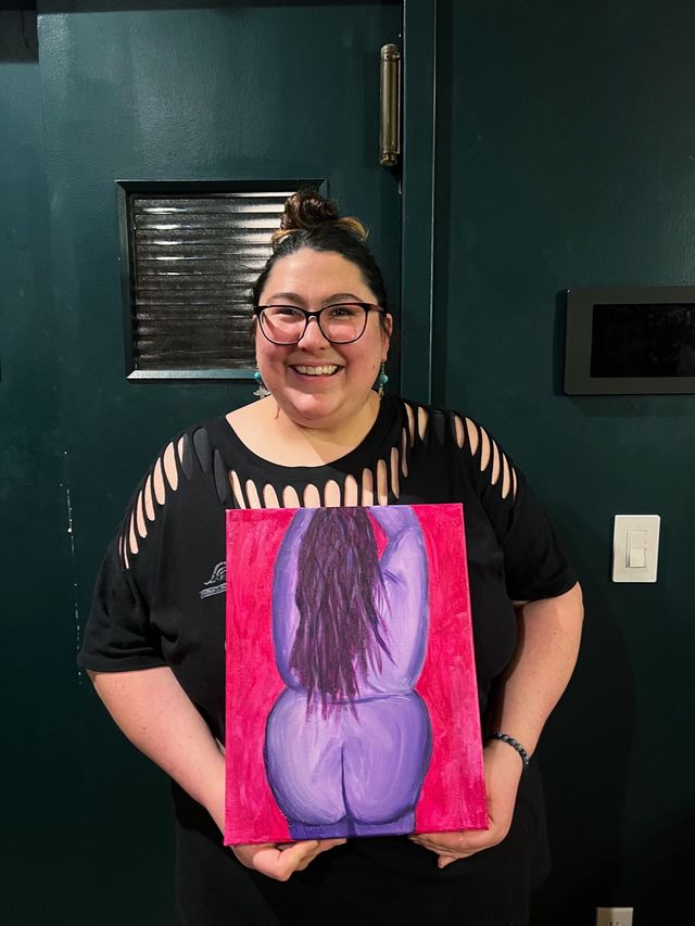 "Paint Your Noodz" Customized Paint Class image 4