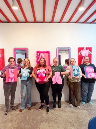 "Paint Your Noodz" Customized Paint Class image 7