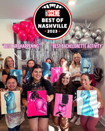 "Paint Your Noodz" Customized Paint Class image 8