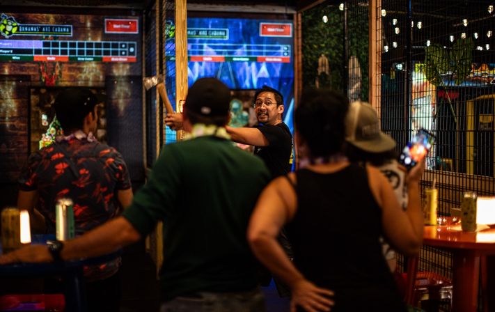 Go Bananas: Ultimate Axe Throwing Experience in Orlando image 4
