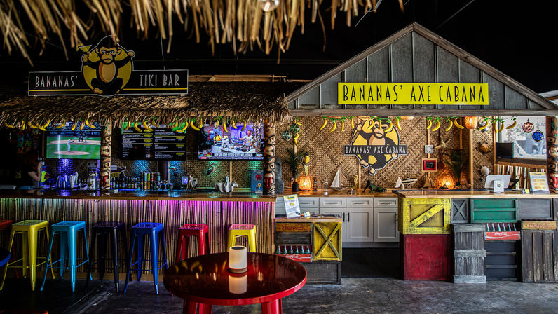 Go Bananas: Axe Throwing Party with Tiki Bar & Private Lanes at Bananas’ Axe Cabana image 7