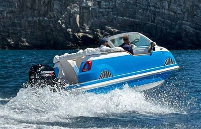 Private 16’ 2024 Fiat 500 Water Taxi/Tubing Car Boat For Up to 3 Passengers (BYOB) image 4