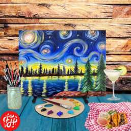 The starry night Paint & Sip Night - Fri, Nov 21 image