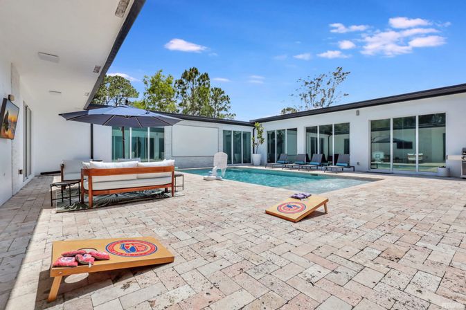 Luxury Villa with Heated Pool, Fire Pit & Open Space for Events image 46