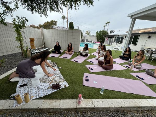 In-Home Sound Bath Immersion with Singing Bowls, Oracle Cards, Weighted Eye-Pillows and More image 6