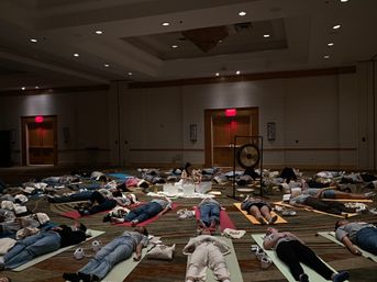 In-Home Sound Bath Immersion with Singing Bowls, Oracle Cards, Weighted Eye-Pillows and More image 7