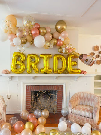 Custom Luxury Decor Package: Photo Wall, Balloon Garlands, Bedroom Suite, and More image 6