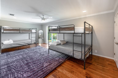5 Bedroom Sweet Retreat with Heated Pool, Spa, Firepit & Volleyball Court image 27