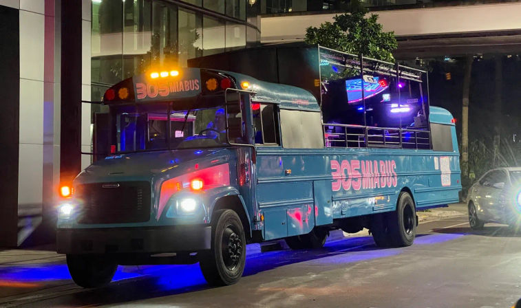Nightclub on Wheels: Open-Air Party Bus with Private DJ & Host image 7