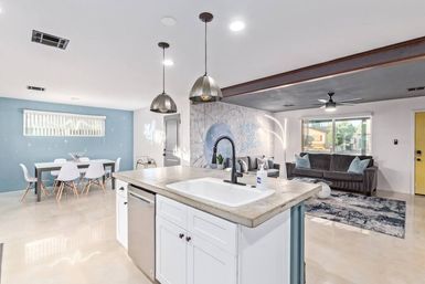 Galactic Getaway: 4-Bedroom Rental with Private Pool, Hot Tub & Custom Themed Murals image 12