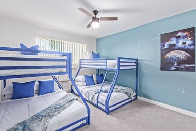 Galactic Getaway: 4-Bedroom Rental with Private Pool, Hot Tub & Custom Themed Murals image 18