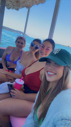 Iconic Pink BYOB Carousel Boat Experience with Upper Terrace, Carousel Horse Prop, and more image 30