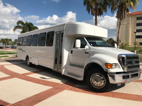 Luxury Party Bus, Limo Services, and Other Transportation with Complimentary Champagne image 4