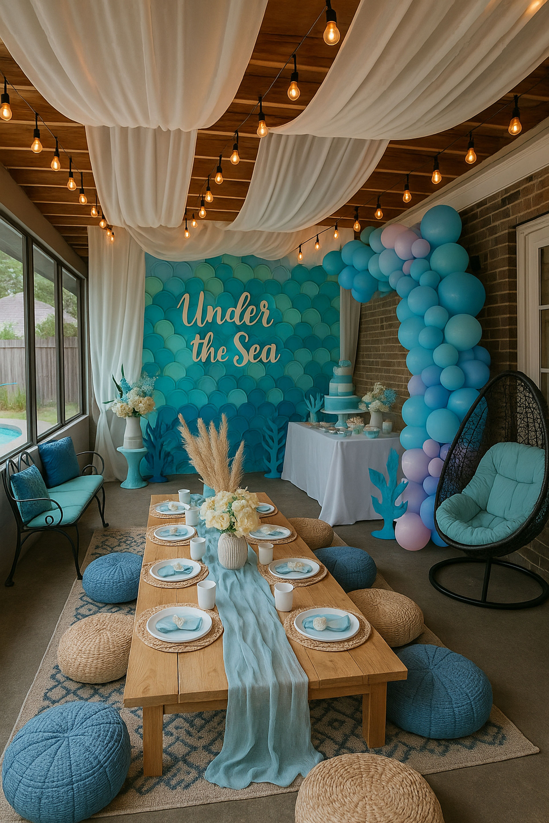 Backyard Poolside Picnic: Curated Outdoor Boho Brunch image 2