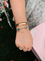 Goldie + Cy | Private Permanent Jewelry Party at Your Vacation Rental image 8
