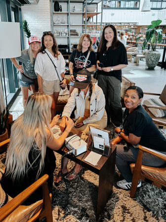 Goldie + Cy | Private Permanent Jewelry Party at Your Vacation Rental image 3