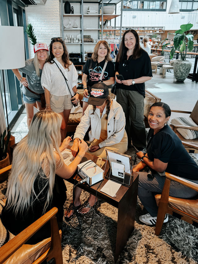 Goldie + Cy | Private Permanent Jewelry Party at Your Vacation Rental image 3