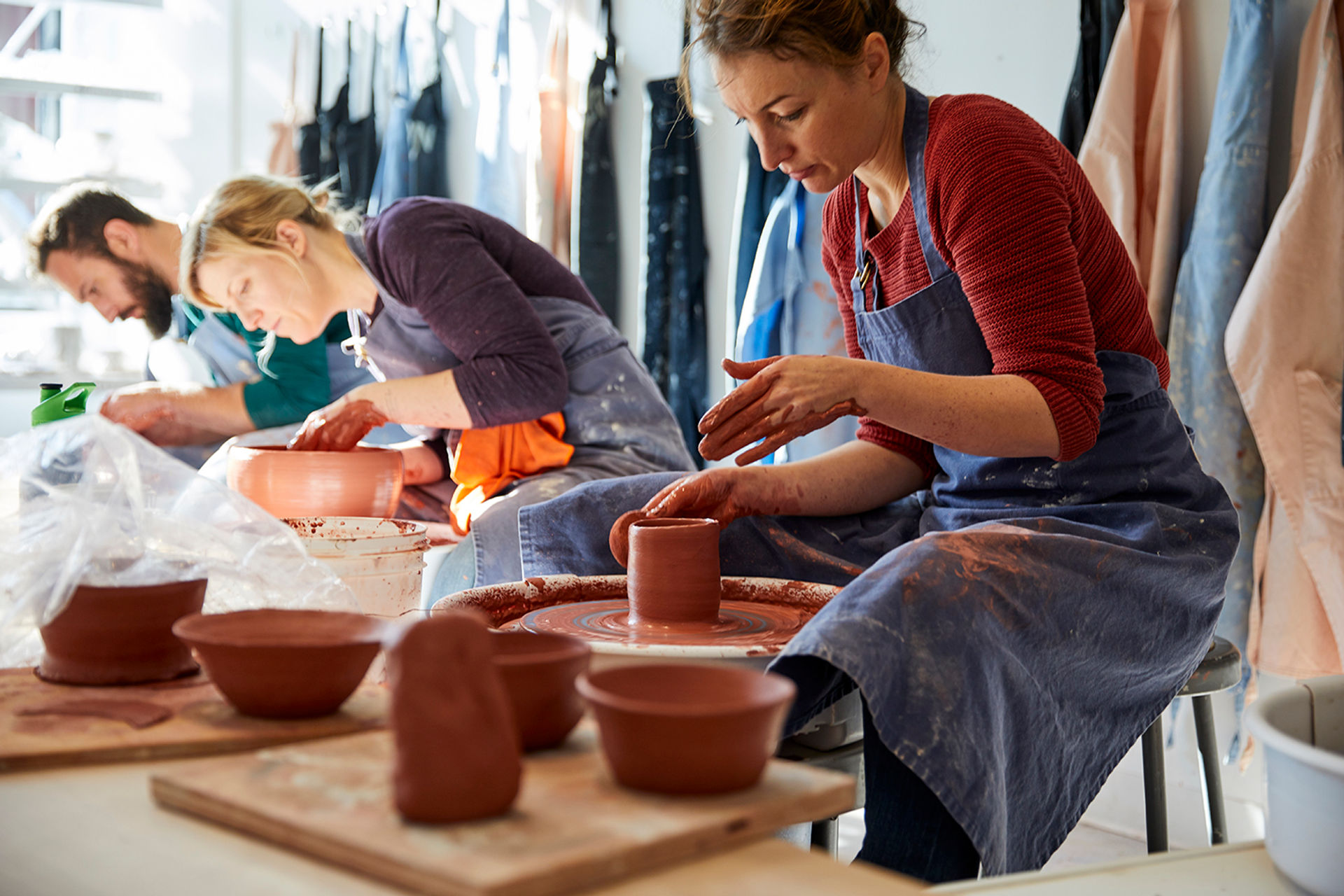 Pottery classes in Brooklyn