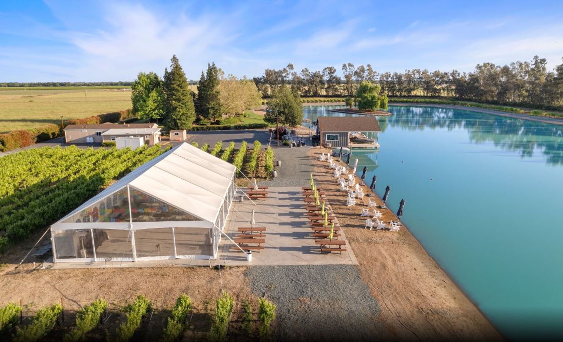 Lakeside Sips & Celebrations: Your Private Event at Valensin Vineyard image 1